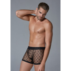 Allure Men Boxer long fin Star Allure Noir